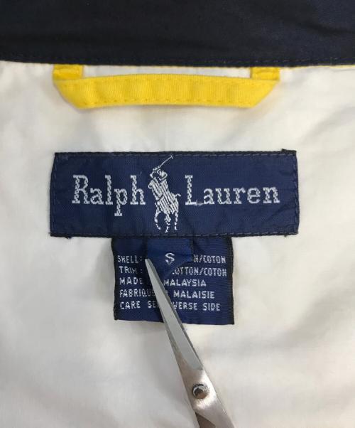 RALPH LAUREN（ラルフローレン）RALPH LAUREN (ラルフローレン) フーデッドジャケット イエロー サイズ:Sの古着・服飾アイテム