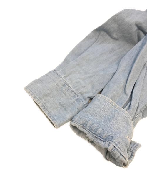 cotton deluxs casuals（コットンデラックスカジュアルズ）cotton deluxs casuals (コットンデラックスカジュアルズ) デニムシャツ インディゴ サイズ:XLの古着・服飾アイテム
