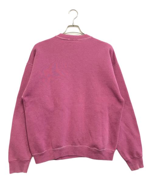 mickey & co .（ミッキー アンド コー）mickey & co . (ミッキー アンド コー) プリントスウェット ピンク サイズ:不明の古着・服飾アイテム