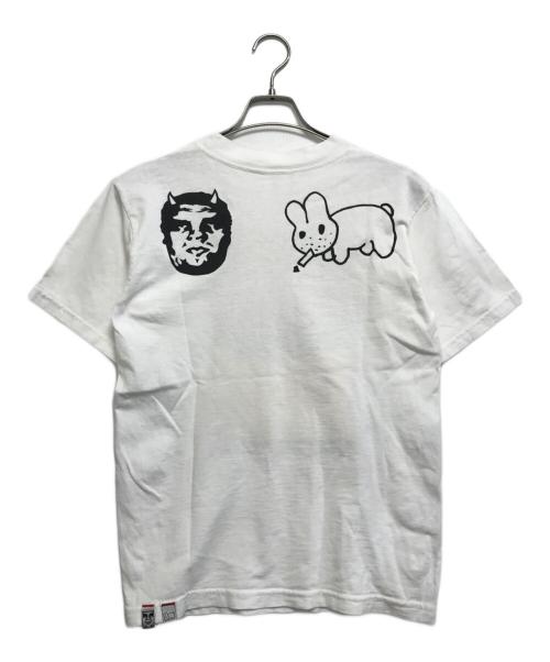 KOZIK（コジック）KOZIK (コジック) OBEY (オベイ) プリントTシャツ ホワイト サイズ:Sの古着・服飾アイテム