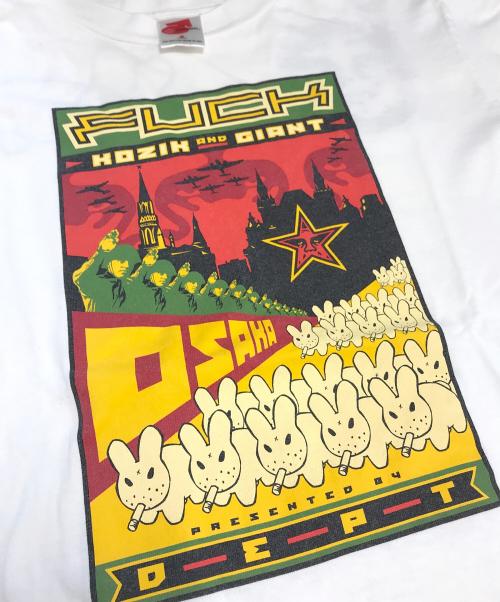 KOZIK（コジック）KOZIK (コジック) OBEY (オベイ) プリントTシャツ ホワイト サイズ:Sの古着・服飾アイテム