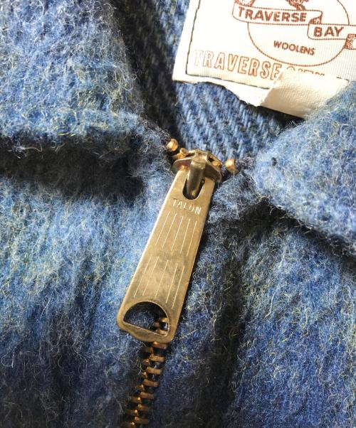 TRAVERSE BAY（トラヴァース・ベイ）TRAVERSE BAY (トラヴァース・ベイ) オンブレスポーツジャケット ネイビー サイズ:表記なしの古着・服飾アイテム