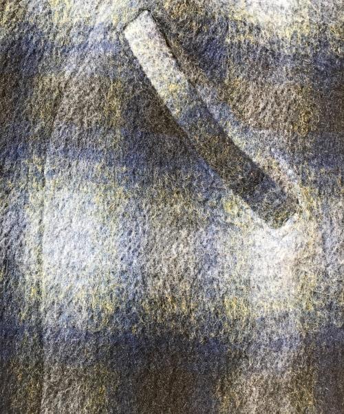 TRAVERSE BAY（トラヴァース・ベイ）TRAVERSE BAY (トラヴァース・ベイ) オンブレスポーツジャケット ネイビー サイズ:表記なしの古着・服飾アイテム