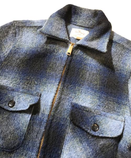 TRAVERSE BAY（トラヴァース・ベイ）TRAVERSE BAY (トラヴァース・ベイ) オンブレスポーツジャケット ネイビー サイズ:表記なしの古着・服飾アイテム