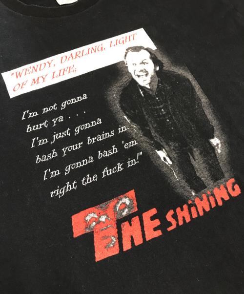 ムービーTシャツ（ムービーTシャツ）ムービーTシャツ (ムービーTシャツ) 00's the shining(ザ・シャイニング) ムービーTシャツ ブラック サイズ:2XLの古着・服飾アイテム
