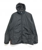 PRADA SPORTSプラダスポーツ）の古着「インナーフーデッドジャケット」｜ブラック