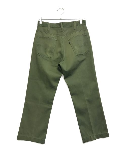 LEVI'S（リーバイス）LEVI'S (リーバイス) スタプレピケパンツ グリーン サイズ:不明の古着・服飾アイテム