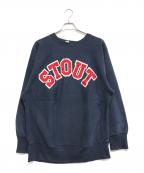 Championチャンピオン）の古着「リバースウィーブスウェット」｜ネイビー