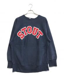 Champion（チャンピオン）の古着「リバースウィーブスウェット」｜ネイビー