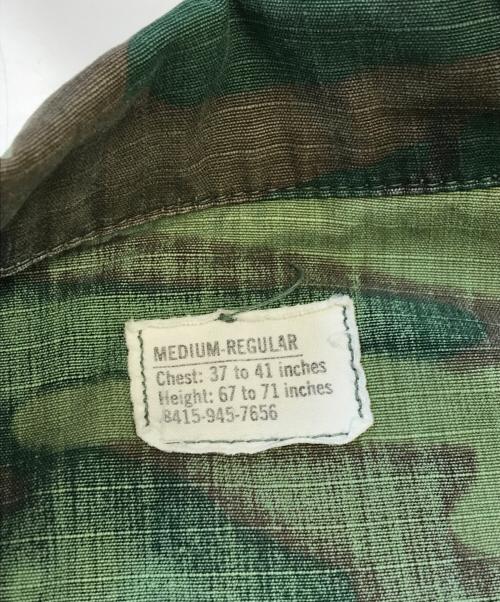 VINTAGE MILITARY（ヴィンテージ ミリタリー）VINTAGE MILITARY (ヴィンテージ ミリタリー) US ARMY ジャングルファティーグジャケット カーキ サイズ:M-Rの古着・服飾アイテム