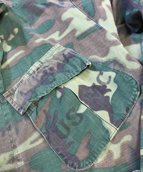 VINTAGE MILITARY（ヴィンテージ ミリタリー）VINTAGE MILITARY (ヴィンテージ ミリタリー) US ARMY ジャングルファティーグジャケット カーキ サイズ:M-Rの古着・服飾アイテム