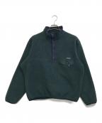 Patagoniaパタゴニア）の古着「シンチラフリースジャケット」｜グリーン