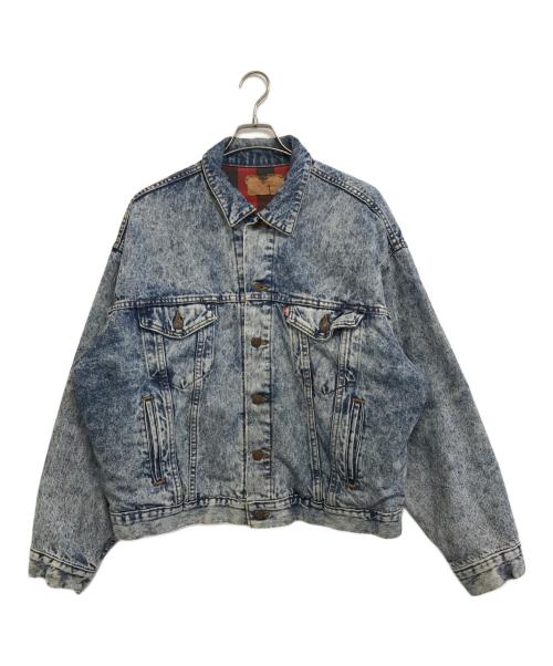 LEVI'S（リーバイス）LEVI'S (リーバイス) フランネル裏地付きデニムジャケット インディゴ サイズ:XLの古着・服飾アイテム