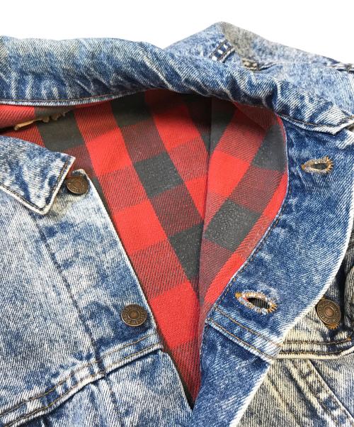 LEVI'S（リーバイス）LEVI'S (リーバイス) フランネル裏地付きデニムジャケット インディゴ サイズ:XLの古着・服飾アイテム