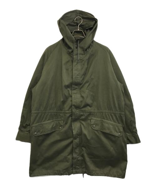 VINTAGE MILITARY（ヴィンテージ ミリタリー）VINTAGE MILITARY (ヴィンテージ ミリタリー) FRENCH MILITARY M64 モッズコート カーキ サイズ:92Lの古着・服飾アイテム