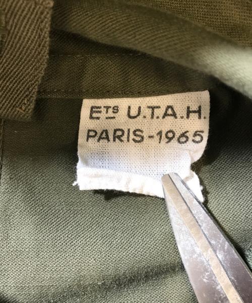 VINTAGE MILITARY（ヴィンテージ ミリタリー）VINTAGE MILITARY (ヴィンテージ ミリタリー) FRENCH MILITARY M64 モッズコート カーキ サイズ:92Lの古着・服飾アイテム