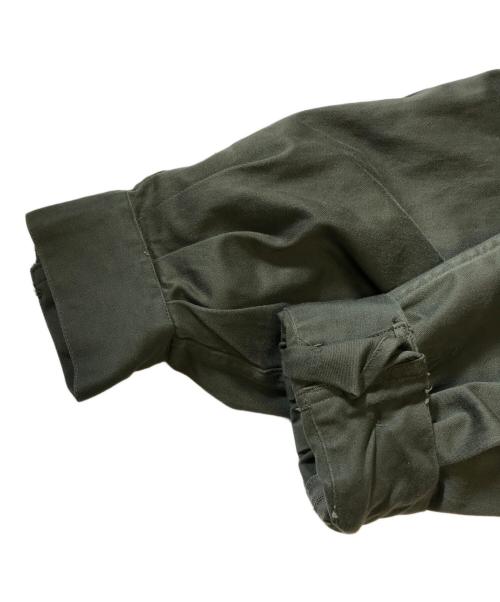 VINTAGE MILITARY（ヴィンテージ ミリタリー）VINTAGE MILITARY (ヴィンテージ ミリタリー) FRENCH MILITARY M64 モッズコート カーキ サイズ:92Lの古着・服飾アイテム