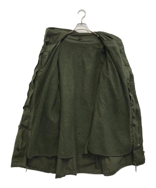 VINTAGE MILITARY（ヴィンテージ ミリタリー）VINTAGE MILITARY (ヴィンテージ ミリタリー) FRENCH MILITARY M64 モッズコート カーキ サイズ:92Lの古着・服飾アイテム
