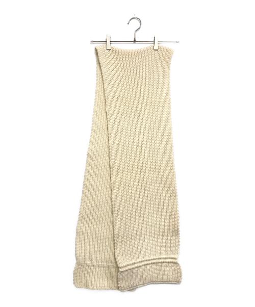 BALENCIAGA（バレンシアガ）BALENCIAGA (バレンシアガ) ウールマフラー ホワイト サイズ:表記なしの古着・服飾アイテム