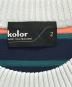 KOLOR (カラー) 度詰ボーダー天竺TEE ベージュ サイズ:2：8000円