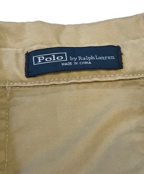 POLO RALPH LAUREN（ポロ・ラルフローレン）POLO RALPH LAUREN (ポロ・ラルフローレン) サファリジャケット ベージュ サイズ:Mの古着・服飾アイテム
