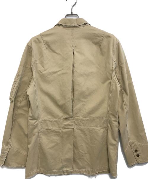 POLO RALPH LAUREN（ポロ・ラルフローレン）POLO RALPH LAUREN (ポロ・ラルフローレン) サファリジャケット ベージュ サイズ:Mの古着・服飾アイテム