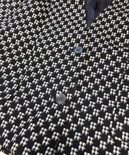 CELINE（セリーヌ）CELINE (セリーヌ) ノーカラージャケット ネイビー サイズ:42の古着・服飾アイテム