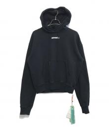 OFFWHITE（オフホワイト）の古着「OVER HOODIE」｜ブラック