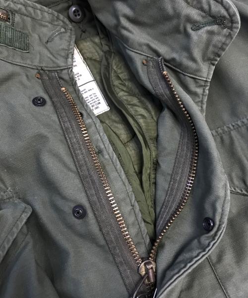 VINTAGE MILITARY（ヴィンテージ ミリタリー）VINTAGE MILITARY (ヴィンテージ ミリタリー) US ARMY M65ジャケット オリーブ サイズ:MEDIUMの古着・服飾アイテム