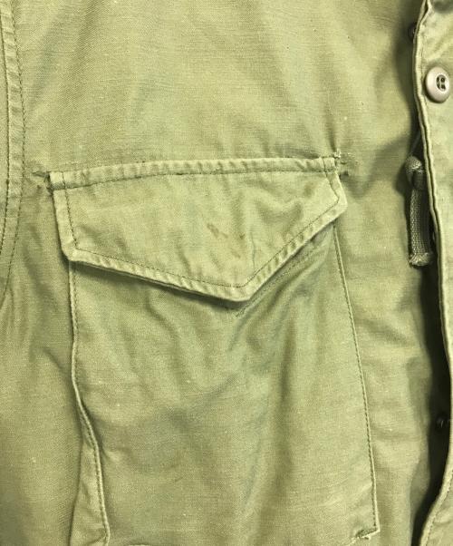 VINTAGE MILITARY（ヴィンテージ ミリタリー）VINTAGE MILITARY (ヴィンテージ ミリタリー) US ARMY M65ジャケット オリーブ サイズ:MEDIUMの古着・服飾アイテム