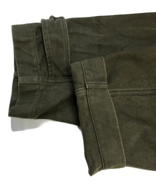 VINTAGE MILITARY（ヴィンテージ ミリタリー）VINTAGE MILITARY (ヴィンテージ ミリタリー) French Army M-47フィールドジャケット カーキ サイズ:26の古着・服飾アイテム