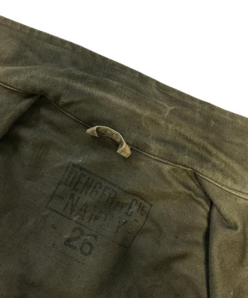 VINTAGE MILITARY（ヴィンテージ ミリタリー）VINTAGE MILITARY (ヴィンテージ ミリタリー) French Army M-47フィールドジャケット カーキ サイズ:26の古着・服飾アイテム