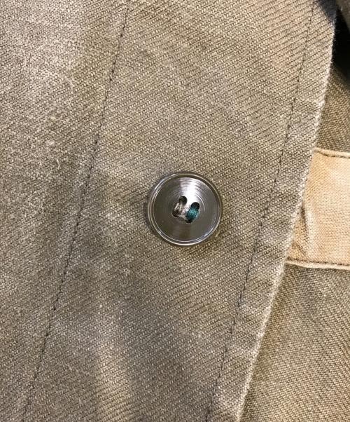 VINTAGE MILITARY（ヴィンテージ ミリタリー）VINTAGE MILITARY (ヴィンテージ ミリタリー) French Army M-47フィールドジャケット カーキ サイズ:26の古着・服飾アイテム