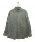 POLO RALPH LAUREN（ポロ・ラルフローレン）の古着「コットンシルクシャツ」｜グリーン