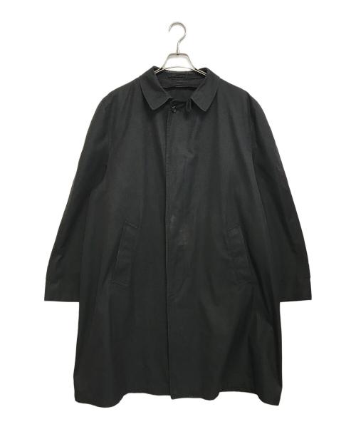 GLENEAGLES（グレンイーグルス）GLENEAGLES (グレンイーグルス) ステンカラーコート ブラック サイズ:44の古着・服飾アイテム