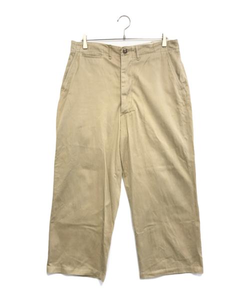 VINTAGE MILITARY（ヴィンテージ ミリタリー）VINTAGE MILITARY (ヴィンテージ ミリタリー) US ARMY M-43  チノパン ブラウン サイズ:W36 L31の古着・服飾アイテム
