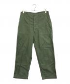 VINTAGE MILITARYヴィンテージ ミリタリー）の古着「US ARMY ベイカーパンツ」｜グリーン