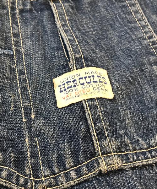 HERCULES（ヘラクレス）HERCULES (ヘラクレス) デニムカバーオール インディゴ サイズ:不明の古着・服飾アイテム