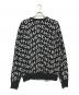 GIVENCHY (ジバンシィ) 総柄ランダムロゴニット ブラック×ホワイト サイズ:L：20000円
