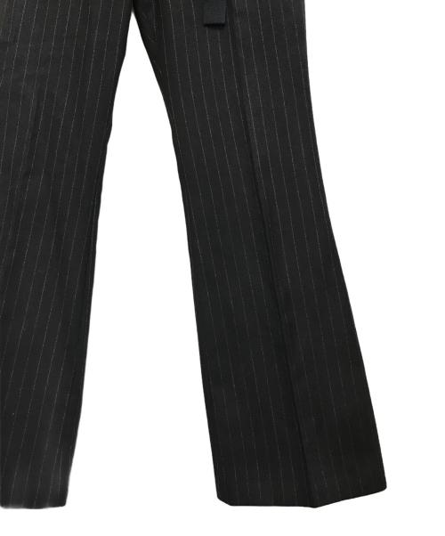 sacai（サカイ）sacai (サカイ) Chalk Stripe pants ブラック サイズ:1の古着・服飾アイテム