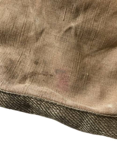 VINTAGE MILITARY（ヴィンテージ ミリタリー）VINTAGE MILITARY (ヴィンテージ ミリタリー) FRENCH MILITARY ブレッドバッグ カーキ サイズ:表記なしの古着・服飾アイテム