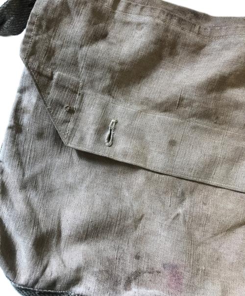 VINTAGE MILITARY（ヴィンテージ ミリタリー）VINTAGE MILITARY (ヴィンテージ ミリタリー) FRENCH MILITARY ブレッドバッグ カーキ サイズ:表記なしの古着・服飾アイテム