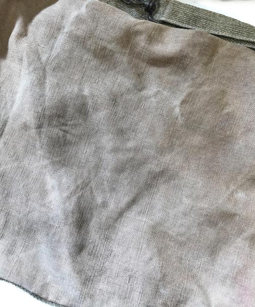 VINTAGE MILITARY（ヴィンテージ ミリタリー）VINTAGE MILITARY (ヴィンテージ ミリタリー) FRENCH MILITARY ブレッドバッグ カーキ サイズ:表記なしの古着・服飾アイテム