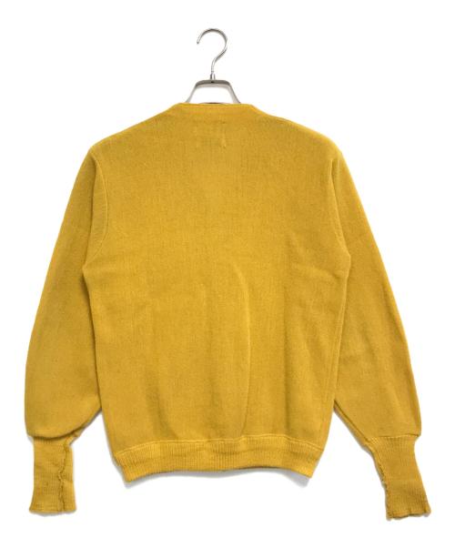 PENNEYS（ペニーズ）PENNEYS (ペニーズ) アルパカ混カーディガン マスタード サイズ:Sの古着・服飾アイテム