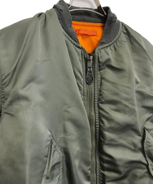 VINTAGE MILITARY（ヴィンテージ ミリタリー）VINTAGE MILITARY (ヴィンテージ ミリタリー) USAF MA-1ジャケット オリーブ サイズ:Mの古着・服飾アイテム