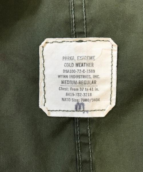 VINTAGE MILITARY（ヴィンテージ ミリタリー）VINTAGE MILITARY (ヴィンテージ ミリタリー) US ARMY M-65 フィッシュテールパーカー オリーブ サイズ:MEDIUM-REGULARの古着・服飾アイテム