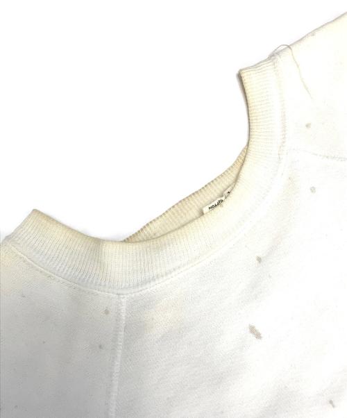 HANESPORT（ヘインズポート）HANESPORT (ヘインズポート) ラグランスウェット ホワイト サイズ:Lの古着・服飾アイテム