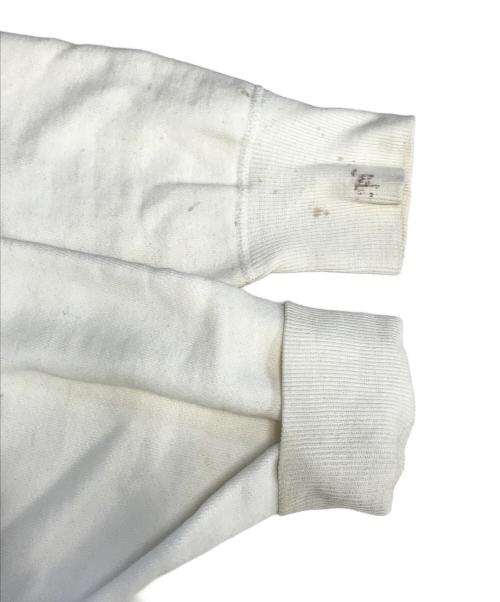 HANESPORT（ヘインズポート）HANESPORT (ヘインズポート) ラグランスウェット ホワイト サイズ:Lの古着・服飾アイテム