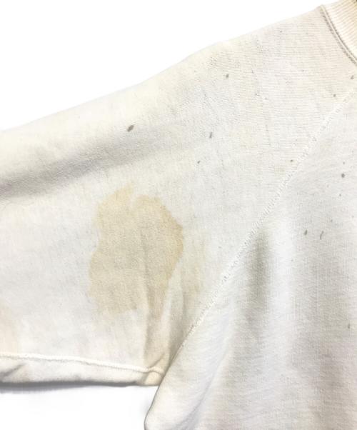 HANESPORT（ヘインズポート）HANESPORT (ヘインズポート) ラグランスウェット ホワイト サイズ:Lの古着・服飾アイテム