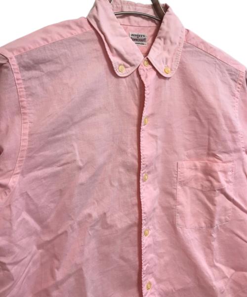 TOWN CRAFT（タウンクラフト）TOWN CRAFT (タウンクラフト) 丸襟BDシャツ ピンク サイズ:表記なしの古着・服飾アイテム